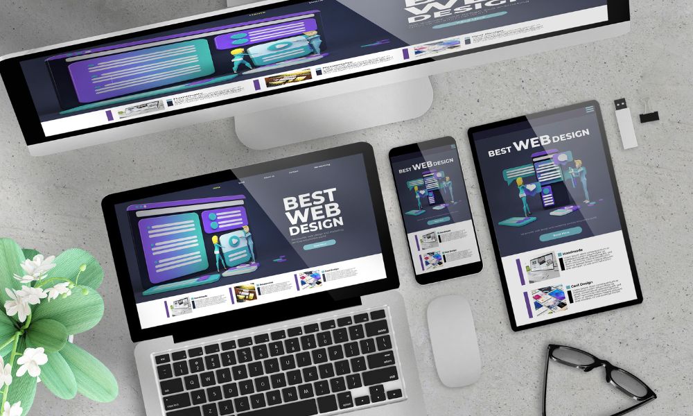 Small business website